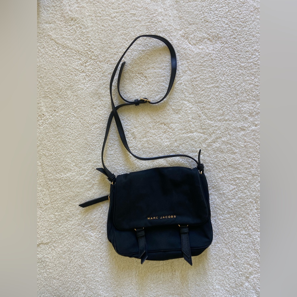 Marc Jacobs Black Minimalist Crossbody Bag